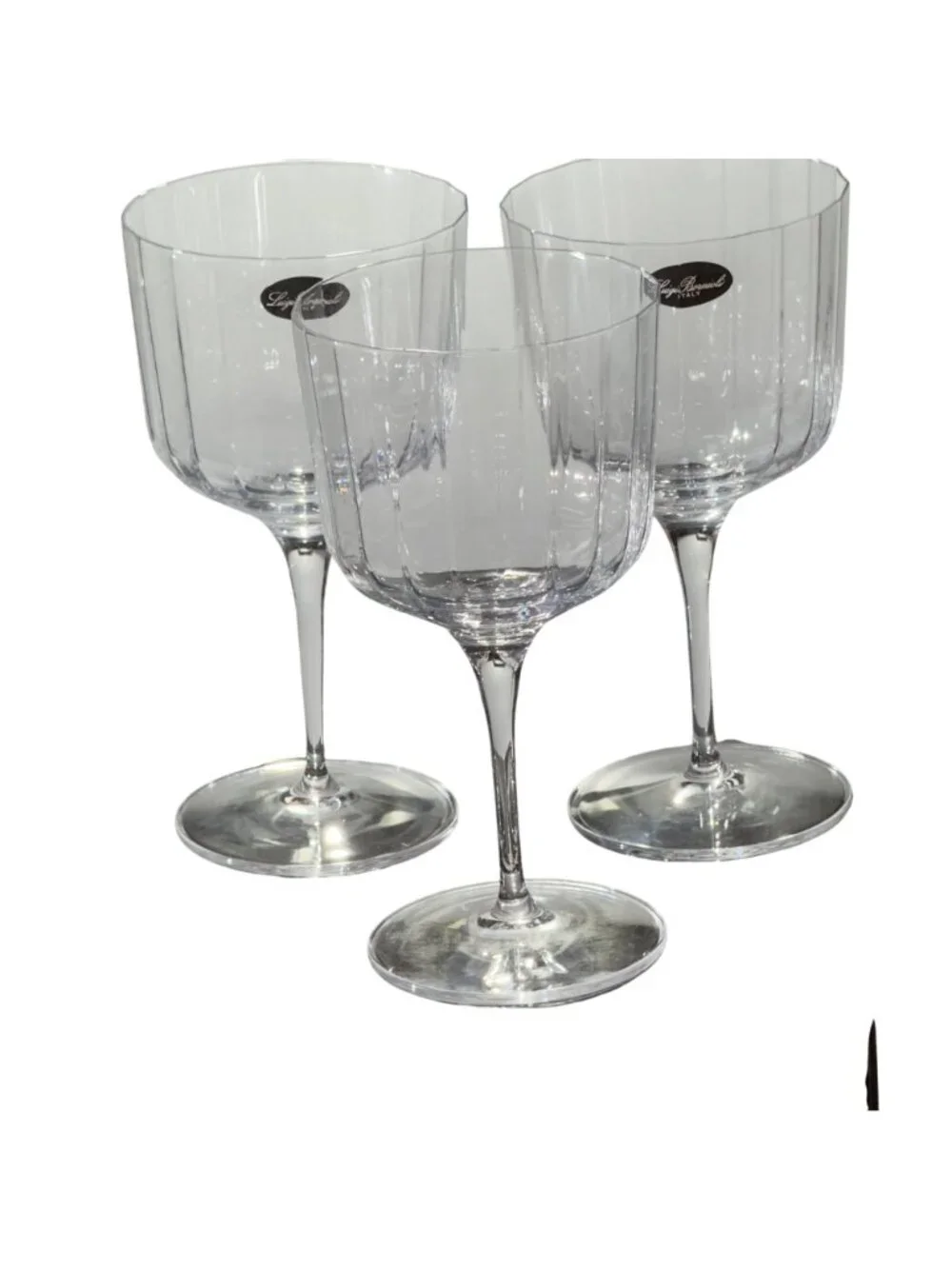 Luigi Bormioli Bach Gin Glasses Set Of 3 - 20.4oz Titanium Reinforced Crystal